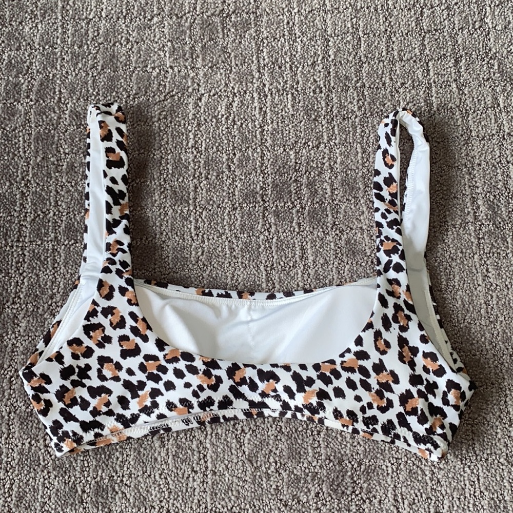 Cheetah print bathing suit - Picture 3 of 6